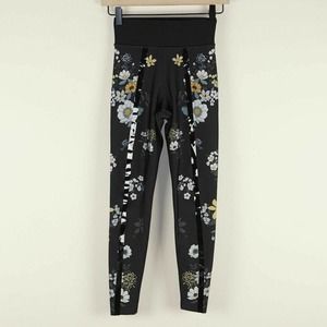Ultracor Etherea Trail Floral Black Leggings XS